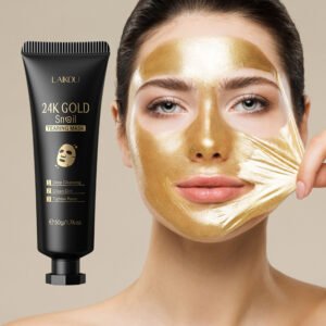 Masque Peel-Off Or et Bave d’Escargot – Hydratant et Régénérant Visage