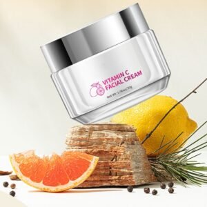Crème Visage Vitamine C – Soin Éclaircissant et Anti-Teint Terne